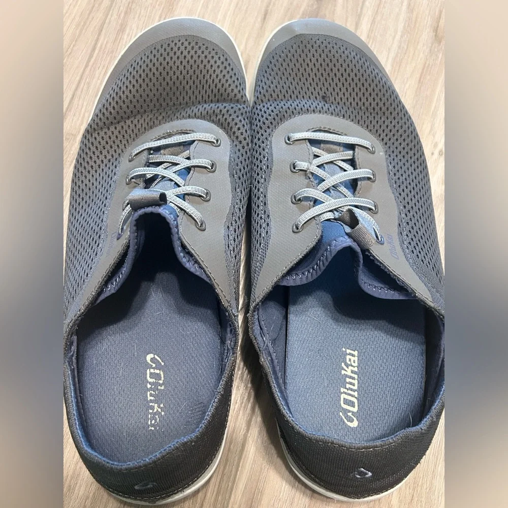 OluKai Moku Pae Slip In Boat Shoe Size 13 Casual Ocean Vacation